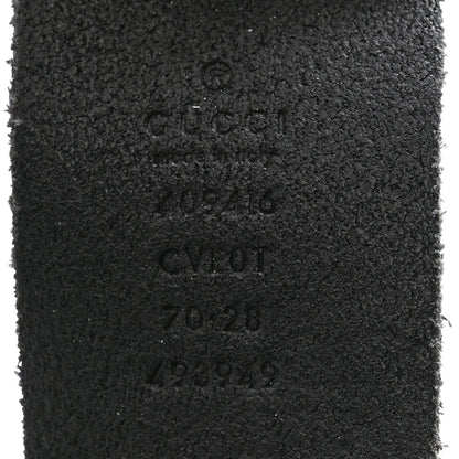 Gucci Faded Calfskin Double G 40mm Belt 70/28 Black 5 of 7