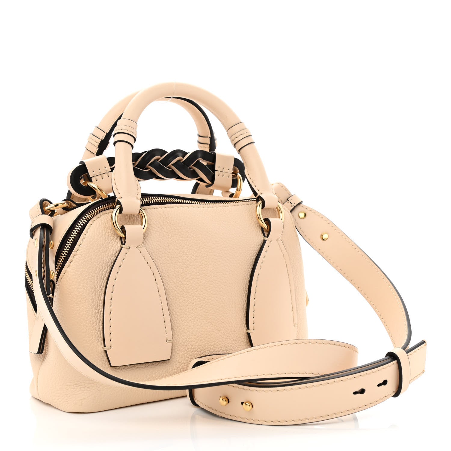 Chloe Calfskin Small Daria Sweet Beige 3 of 13