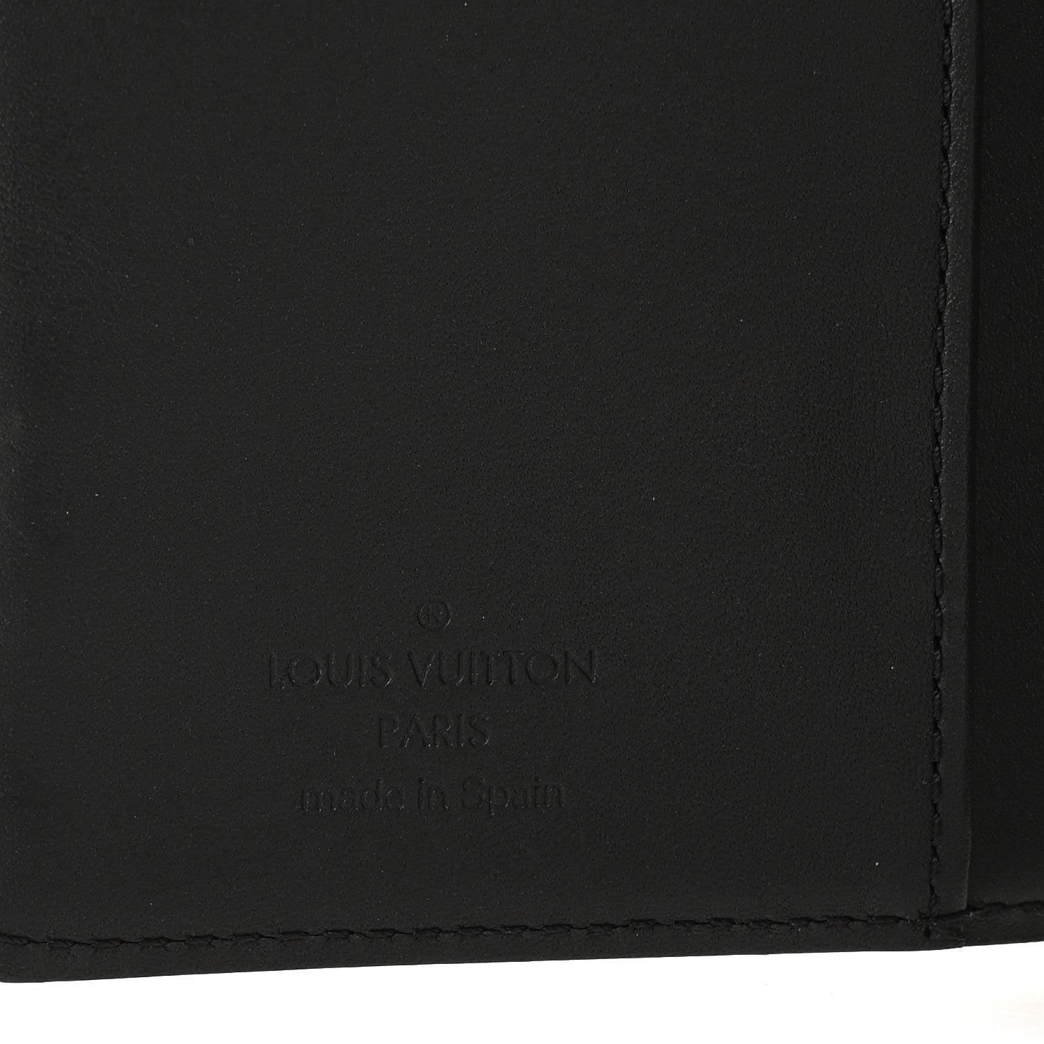 Louis Vuitton Mat Monogram Small Ring Agenda Cover Black 6 of 6