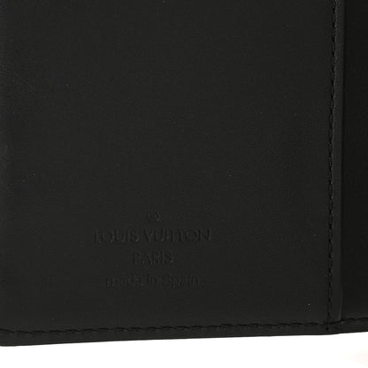 Louis Vuitton Mat Monogram Small Ring Agenda Cover Black 6 of 6