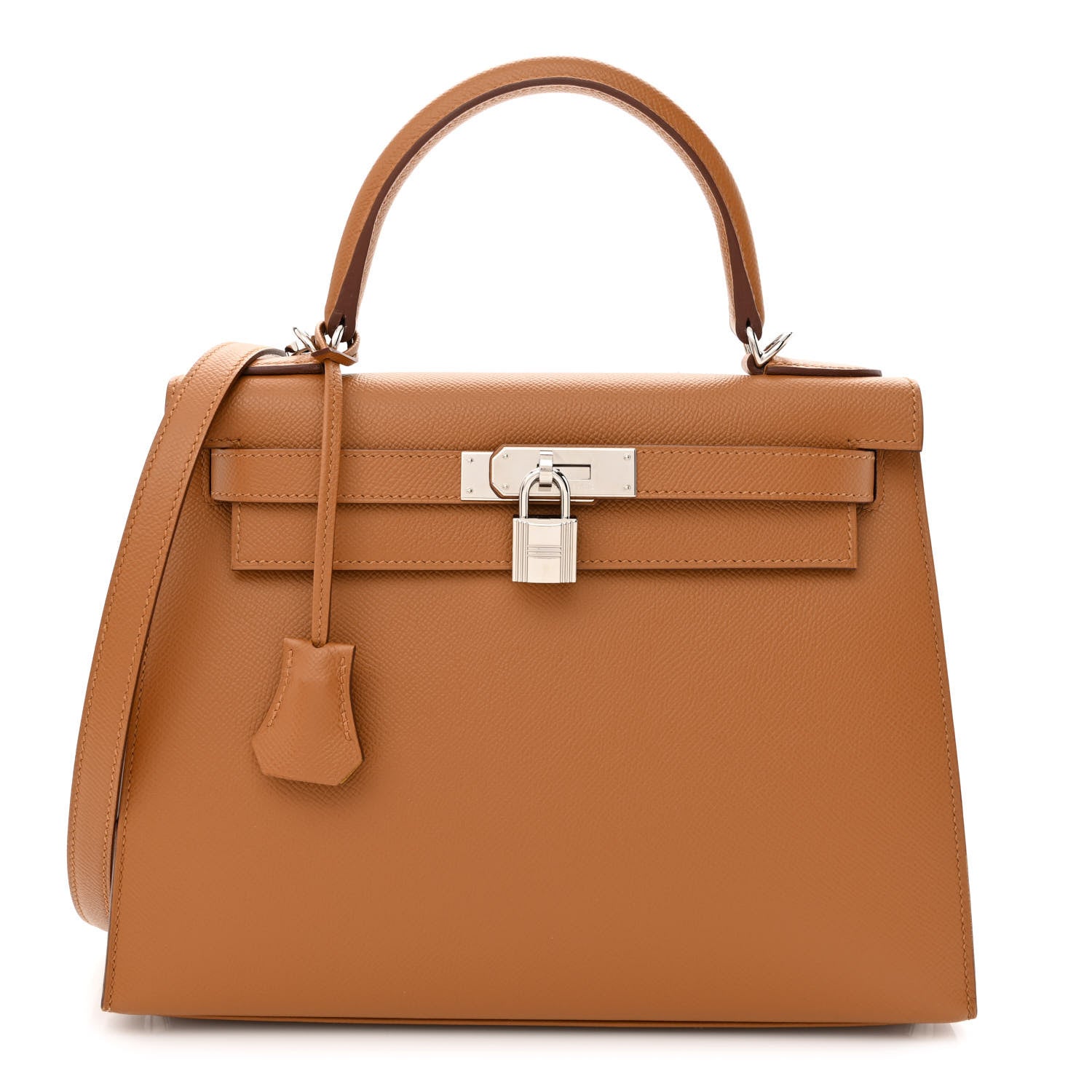 Hermes Epsom Verso Kelly Sellier 28 Gold Ambre 1 of 12