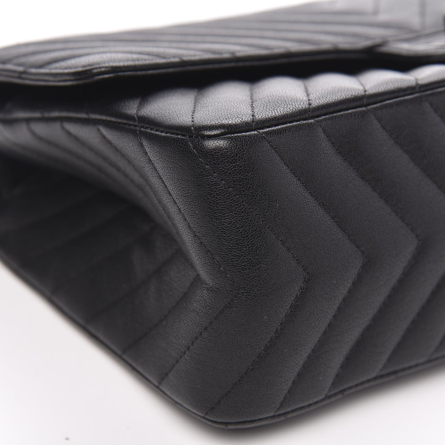 Sheepskin Chevron Quilted 2.55 Reissue 226 Flap So Black