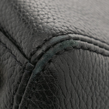 Chanel Calfskin Cerf Executive Shopper Tote Black 14 of 14