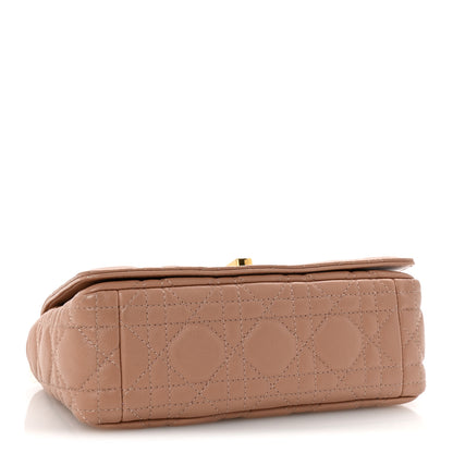 Christian Dior Calfskin Cannage Small Caro Bag Rose De Vents 4 of 10