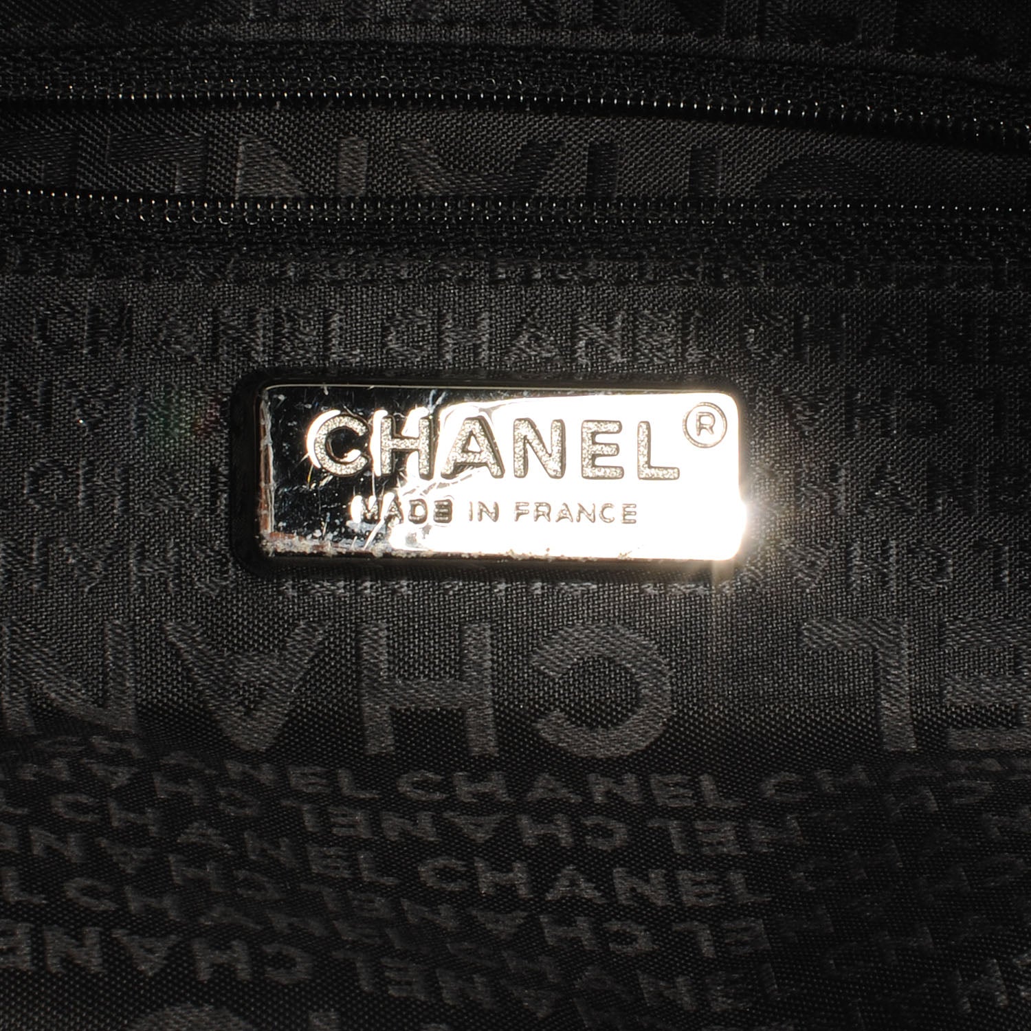 Chanel Distressed Lambskin Lady Braid Flap Tote Black 7 of 8