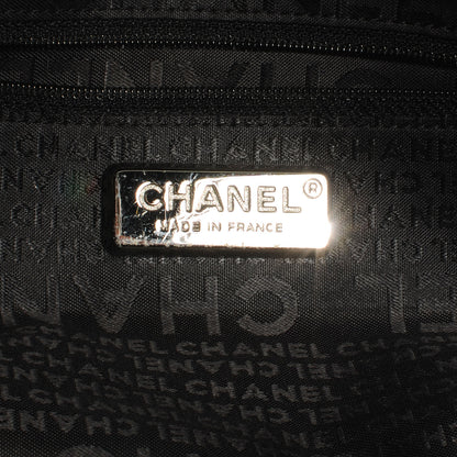 Chanel Distressed Lambskin Lady Braid Flap Tote Black 7 of 8