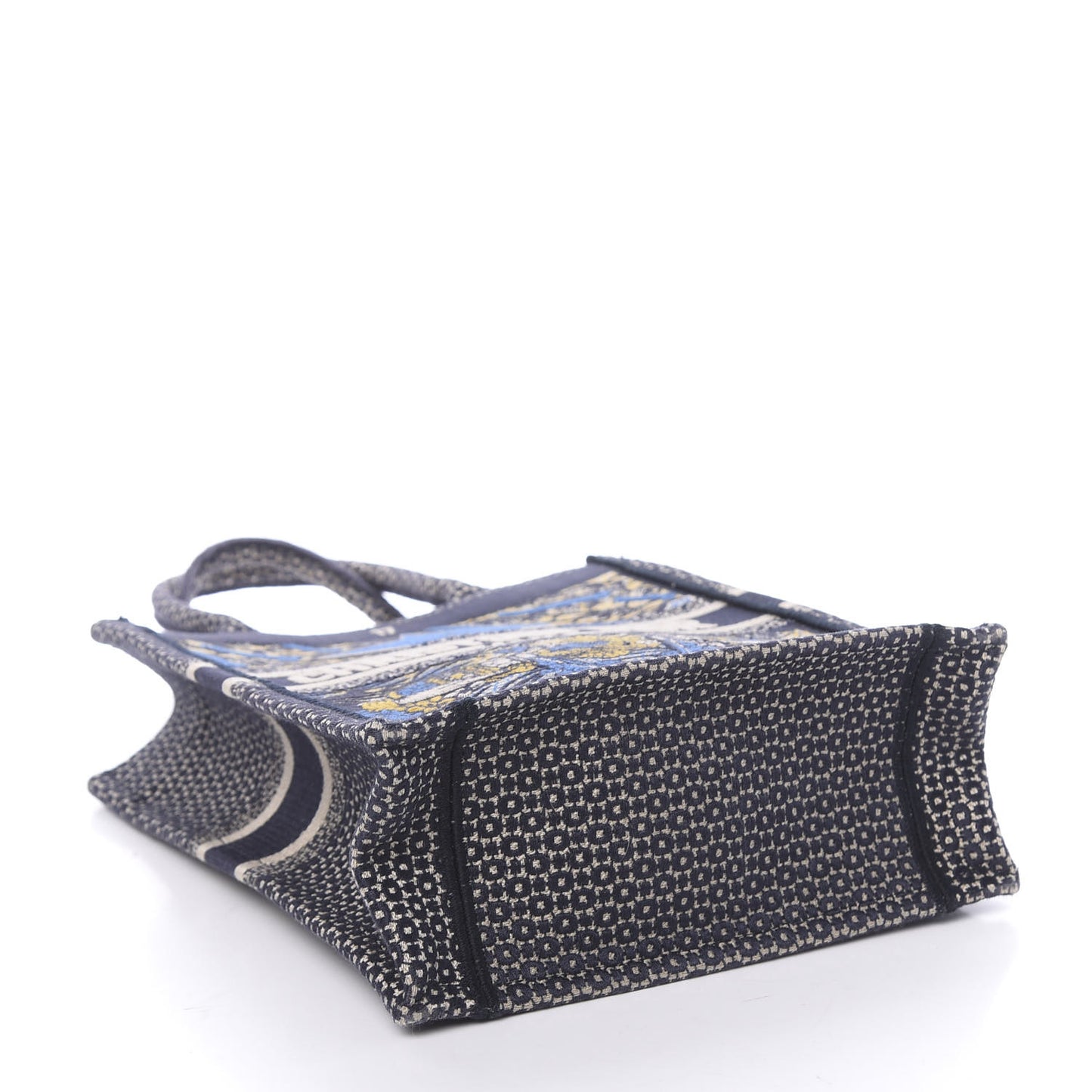 Canvas Embroidered Vertical L'Etoile Book Tote