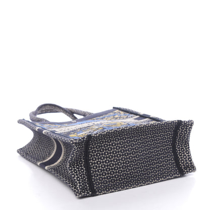 Christian Dior Canvas Embroidered Vertical L'Etoile Book Tote 4 of 11