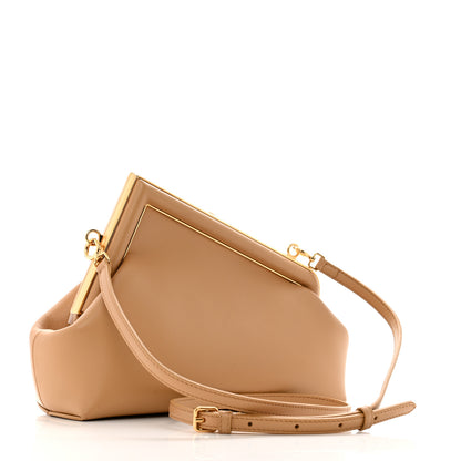 Fendi Shiny Nappa Small Fendi First Sand 3 of 11