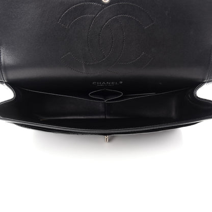 Chanel Patent Quilted Jumbo Double Flap Black 5 of 14