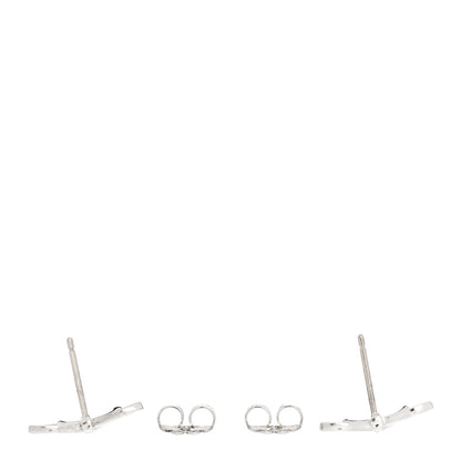 Tiffany Sterling Silver Bow Earrings 3 of 6