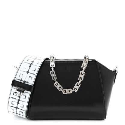 Givenchy X CHITO Box Calfskin 4G Printed XS Graffiti Antigona Black White 1 of 9
