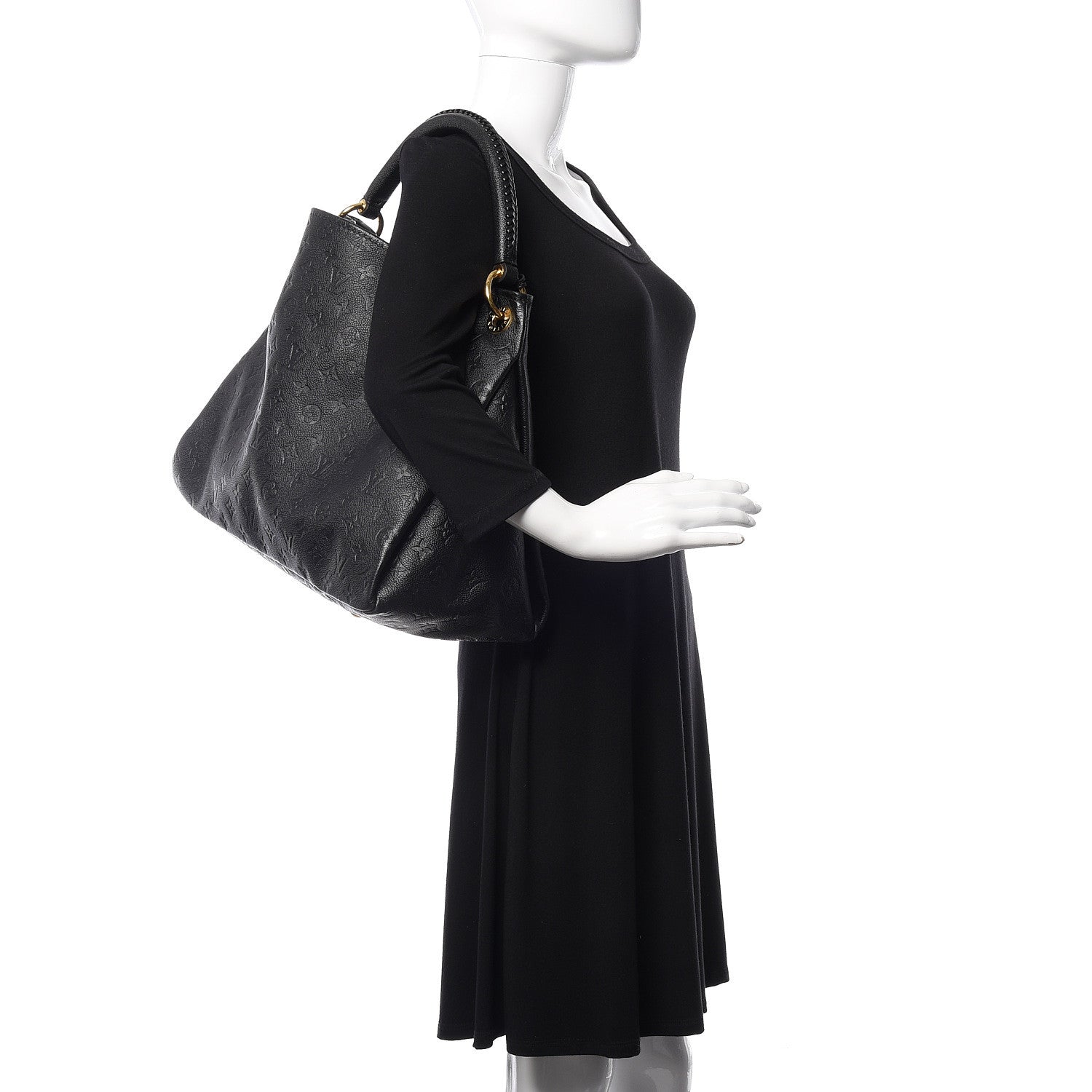Louis Vuitton Empreinte Artsy MM Black 2 of 15