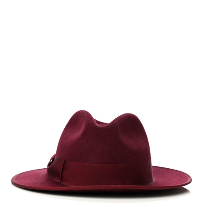 Gucci Felt Bow Hat L Burgundy 2 of 7