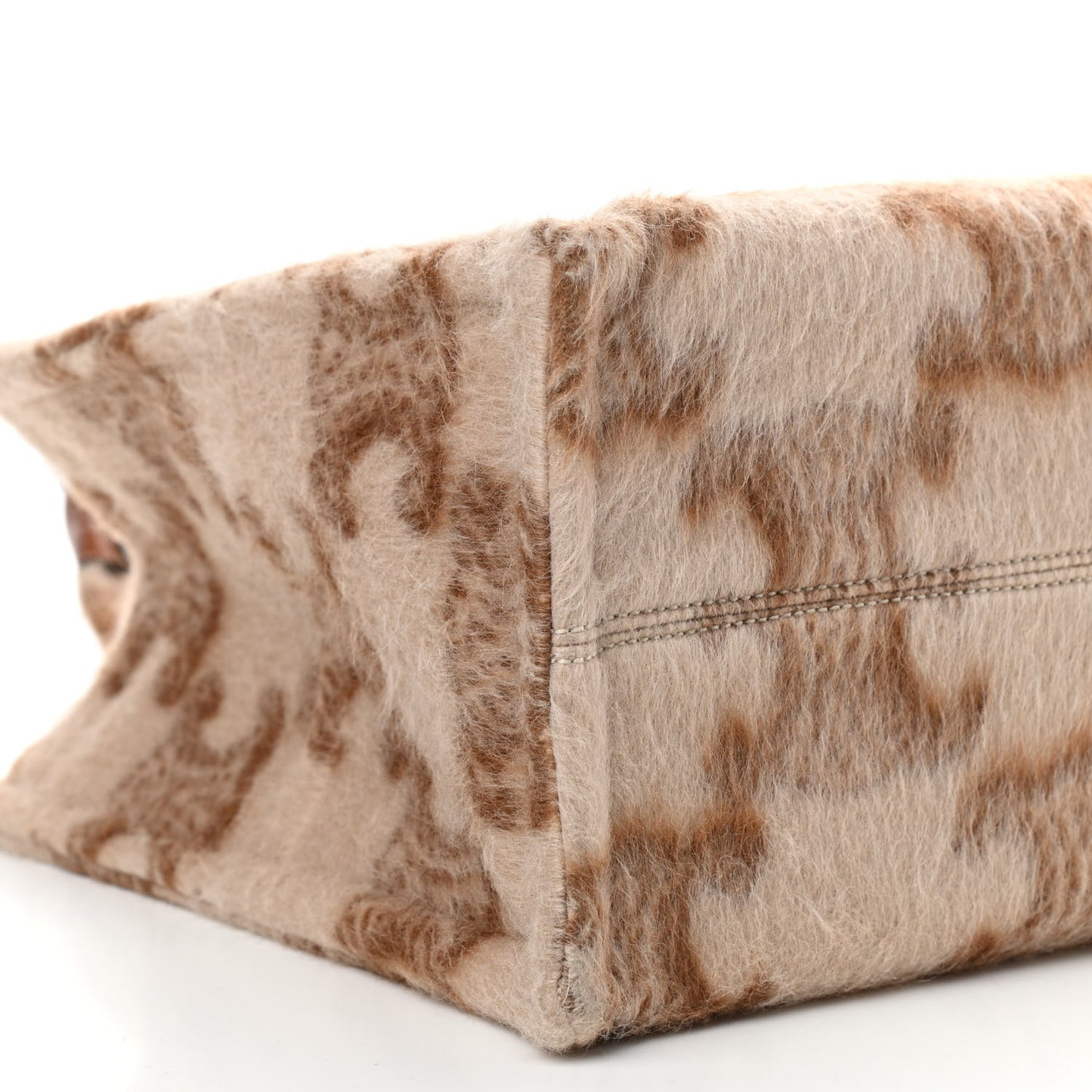 Mohair Triomphe Large Cabas Thais Beige