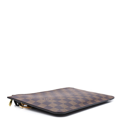 Louis Vuitton Damier Ebene Neverfull MM GM Pochette 4 of 11