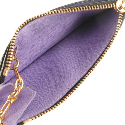 Louis Vuitton Monogram Multicolor Key Pouch Black Violet 5 of 7