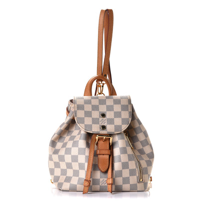 Louis Vuitton Damier Azur Sperone BB Backpack 1 of 4