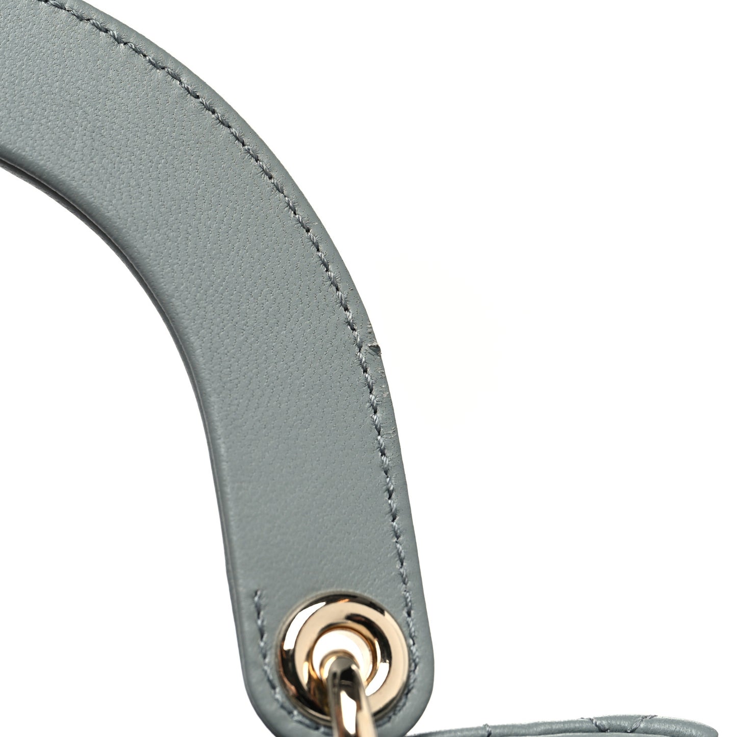 Lambskin Cannage Small My ABCDior Lady Dior Grey