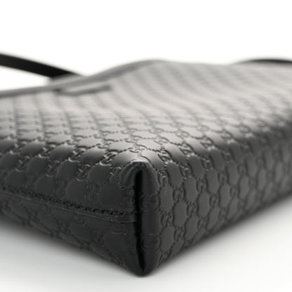Gucci Microguccissima Flat Crossbody Black 9 of 10