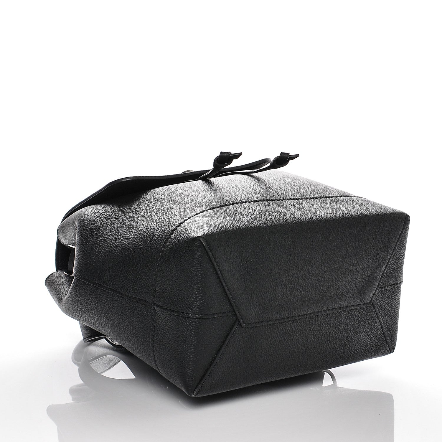Louis Vuitton Calfskin Lockme Backpack Black 4 of 6
