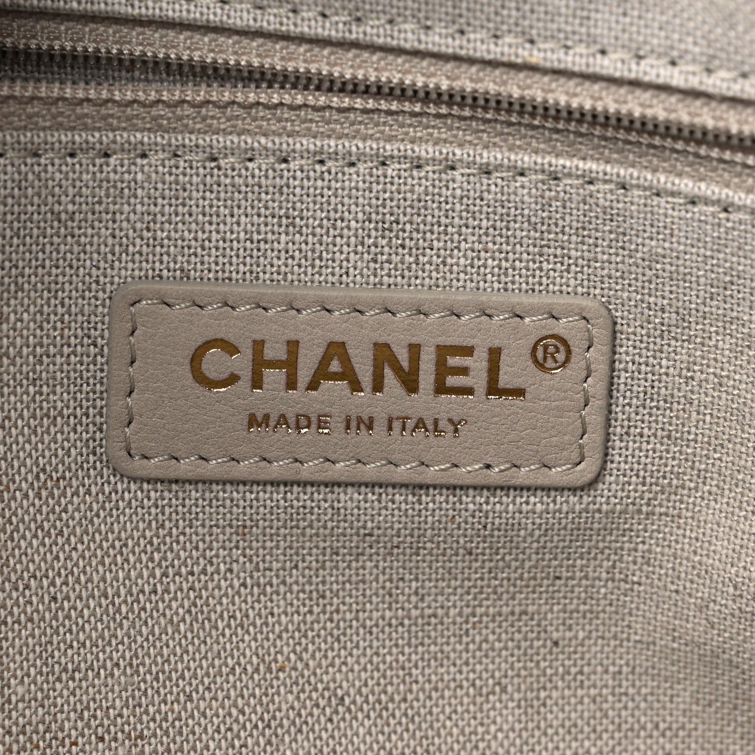 Chanel Calfskin Medium Deauville Tote Black Multicolor 7 of 10