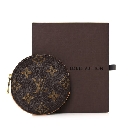 Louis Vuitton Monogram Round Coin Purse 13 of 13