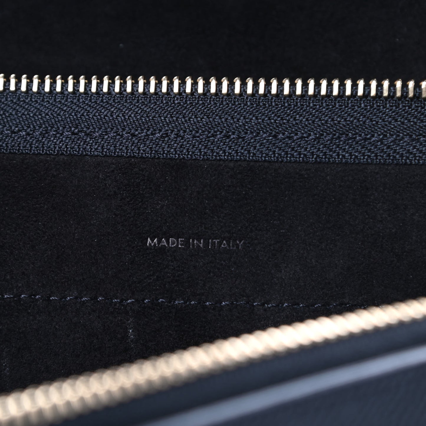 Grained Calfskin Nano Belt Bag Black