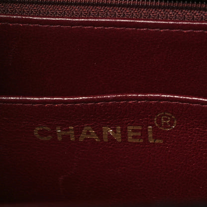Chanel Lambskin Quilted XL Jumbo Single Flap Black 6 of 10
