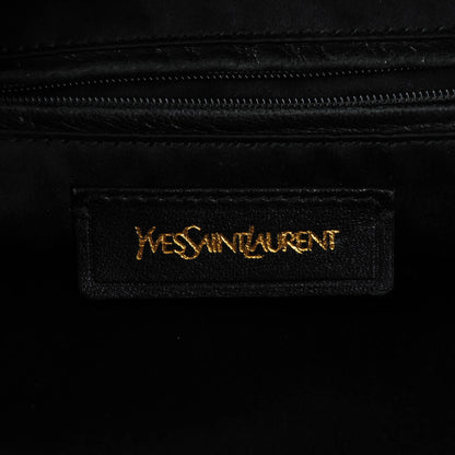 Saint Laurent Goatskin Large Roady Navy 6 of 7