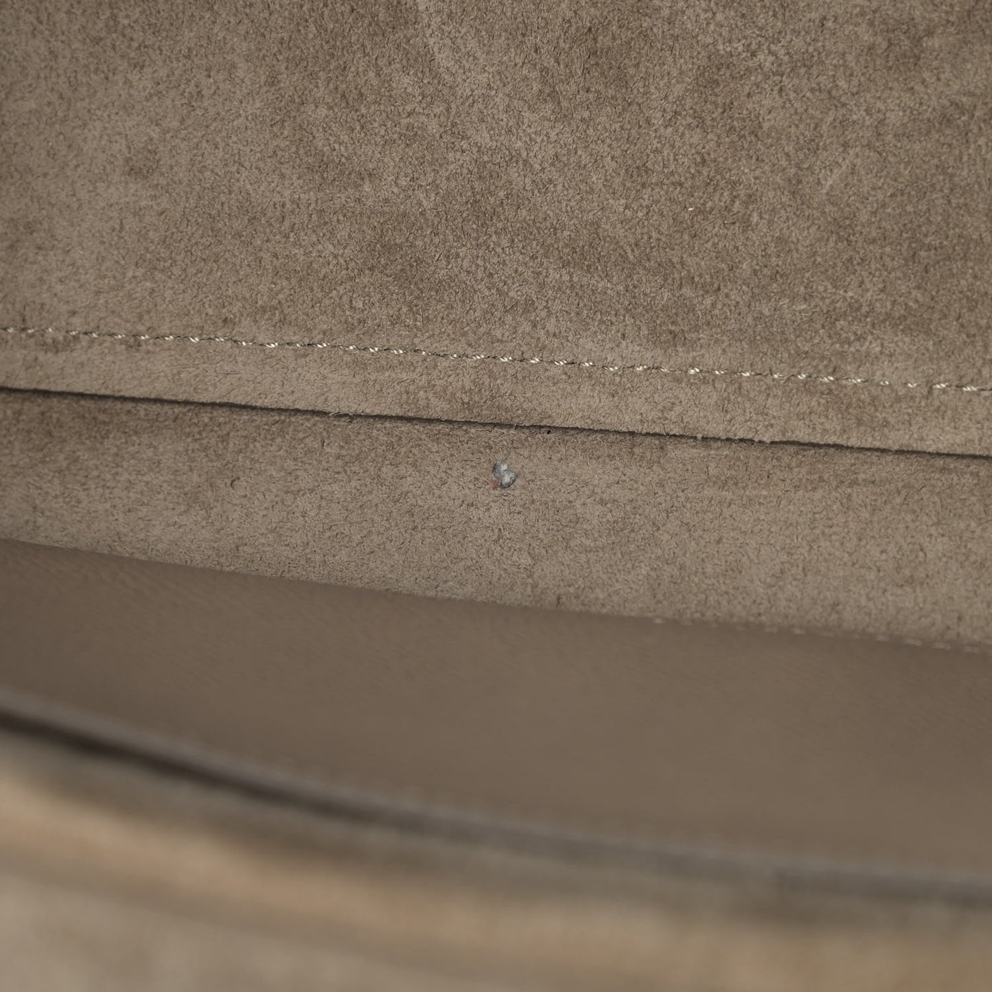 Grained Calfskin Micro Belt Bag Light Taupe