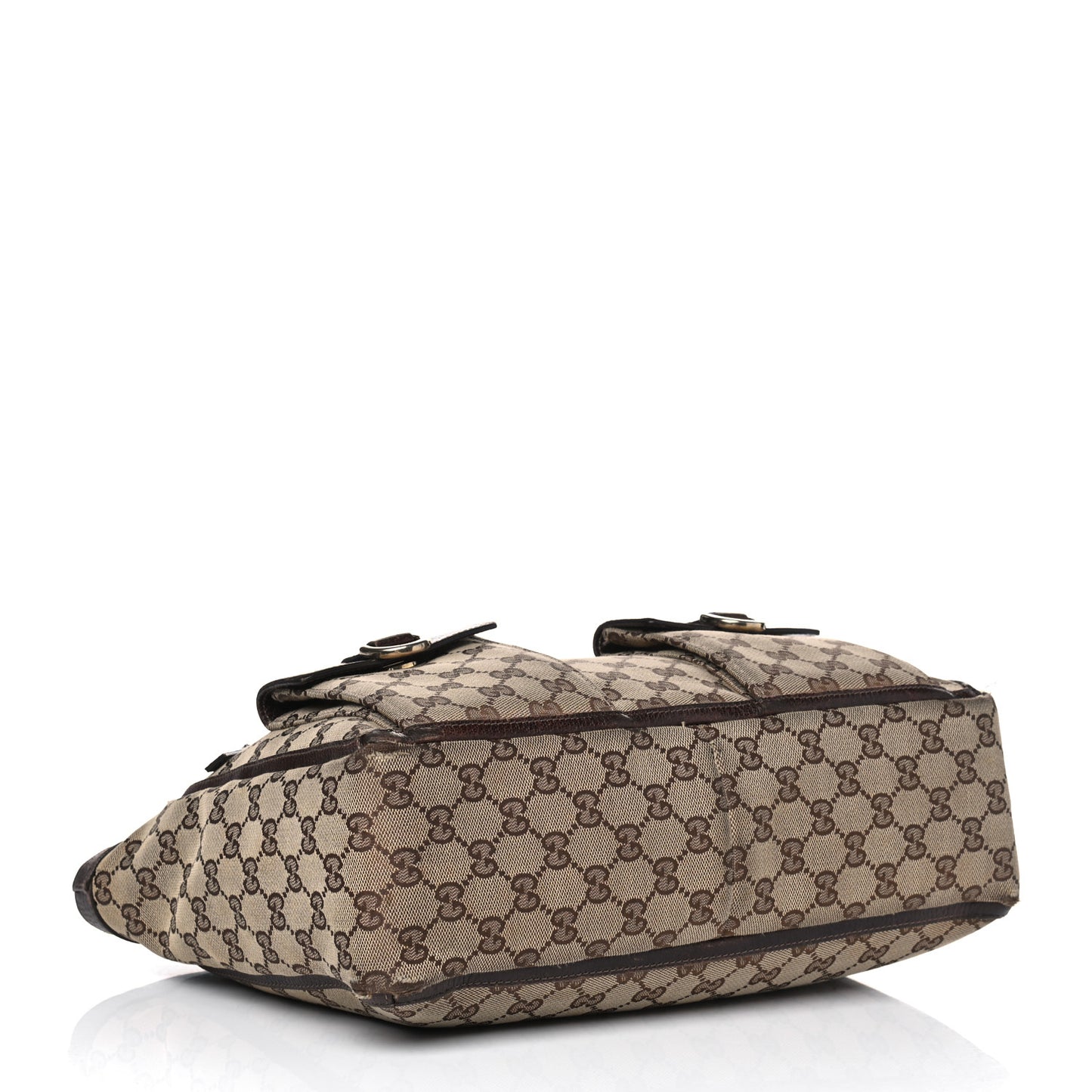 Monogram Abbey D Ring Tote Dark Brown