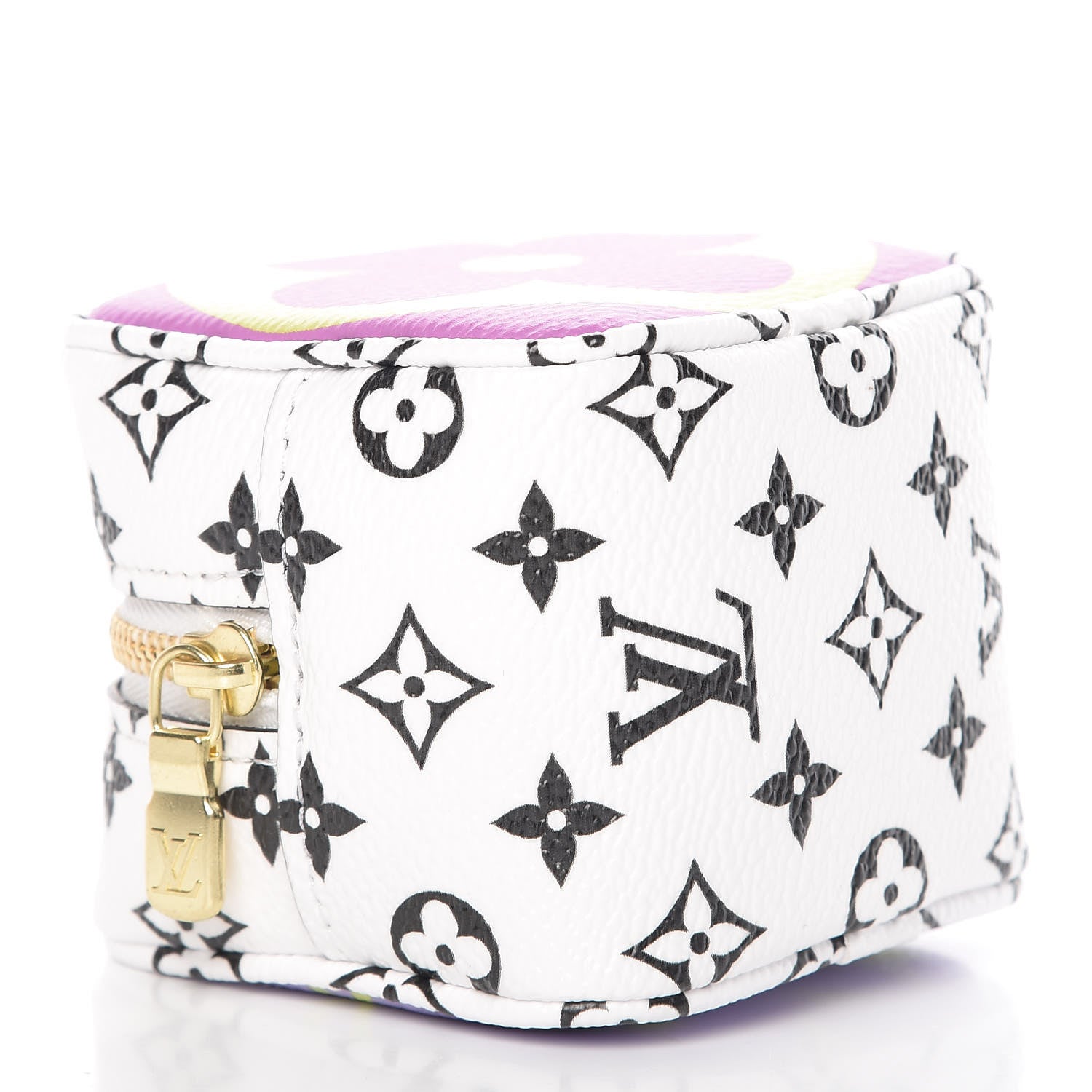 Louis Vuitton Monogram Giant Cube Coin Purse Pink 4 of 8