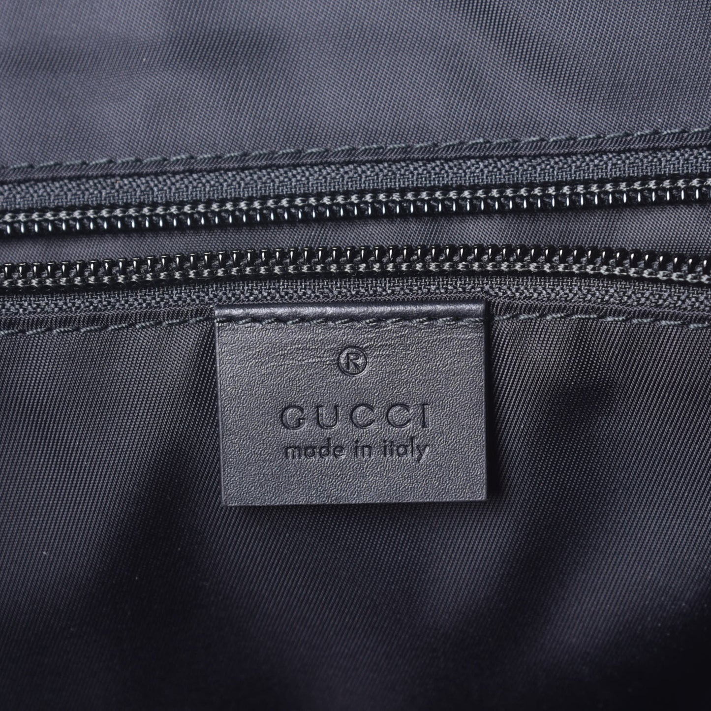 GG Supreme Monogram Web Flap Messenger Bag Black