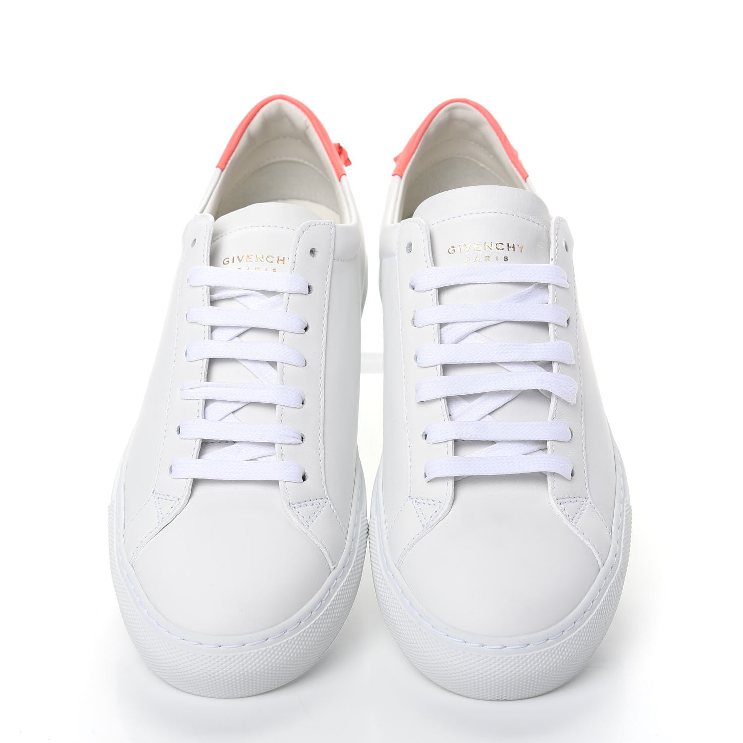 Givenchy Calfskin Womens Urban Street Sneakers 38 White Neon Pink 5 of 11