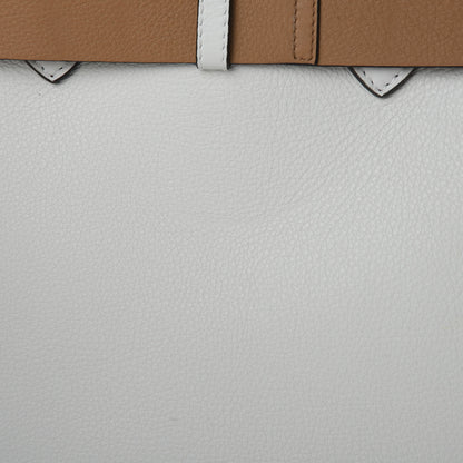 Burberry Soft Grain Calfskin Medium Belt Bag Light Camel Chalk White 15 of 15