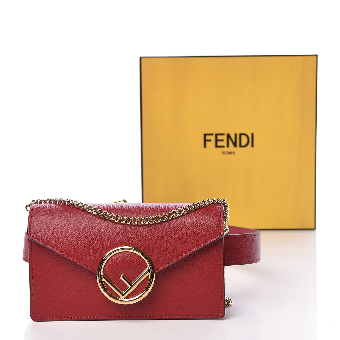 Vitello Cruise F is Fendi Envelope Belt Bag Fragola