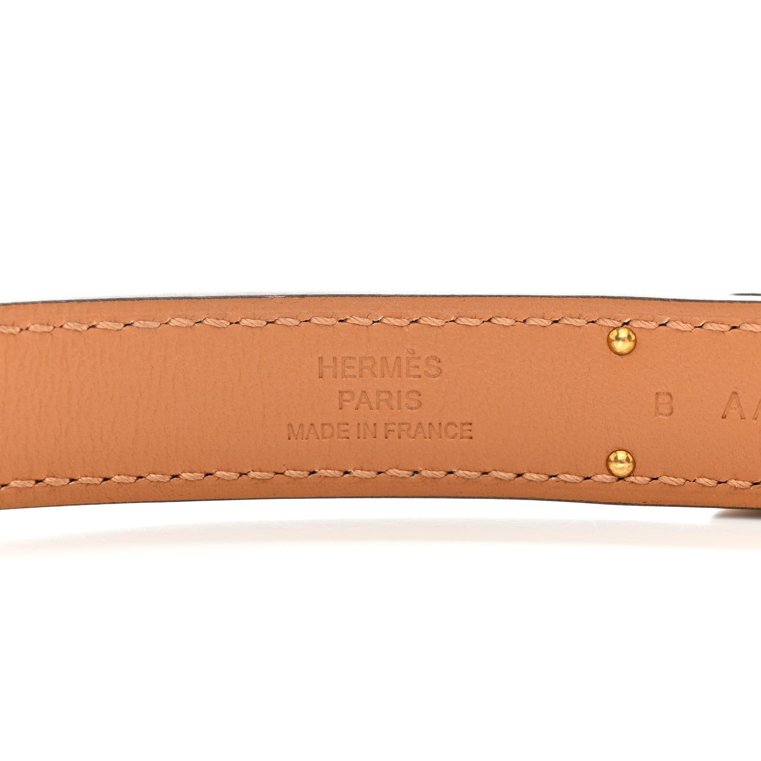 Hermes Epsom Kelly Belt Black 3 of 5