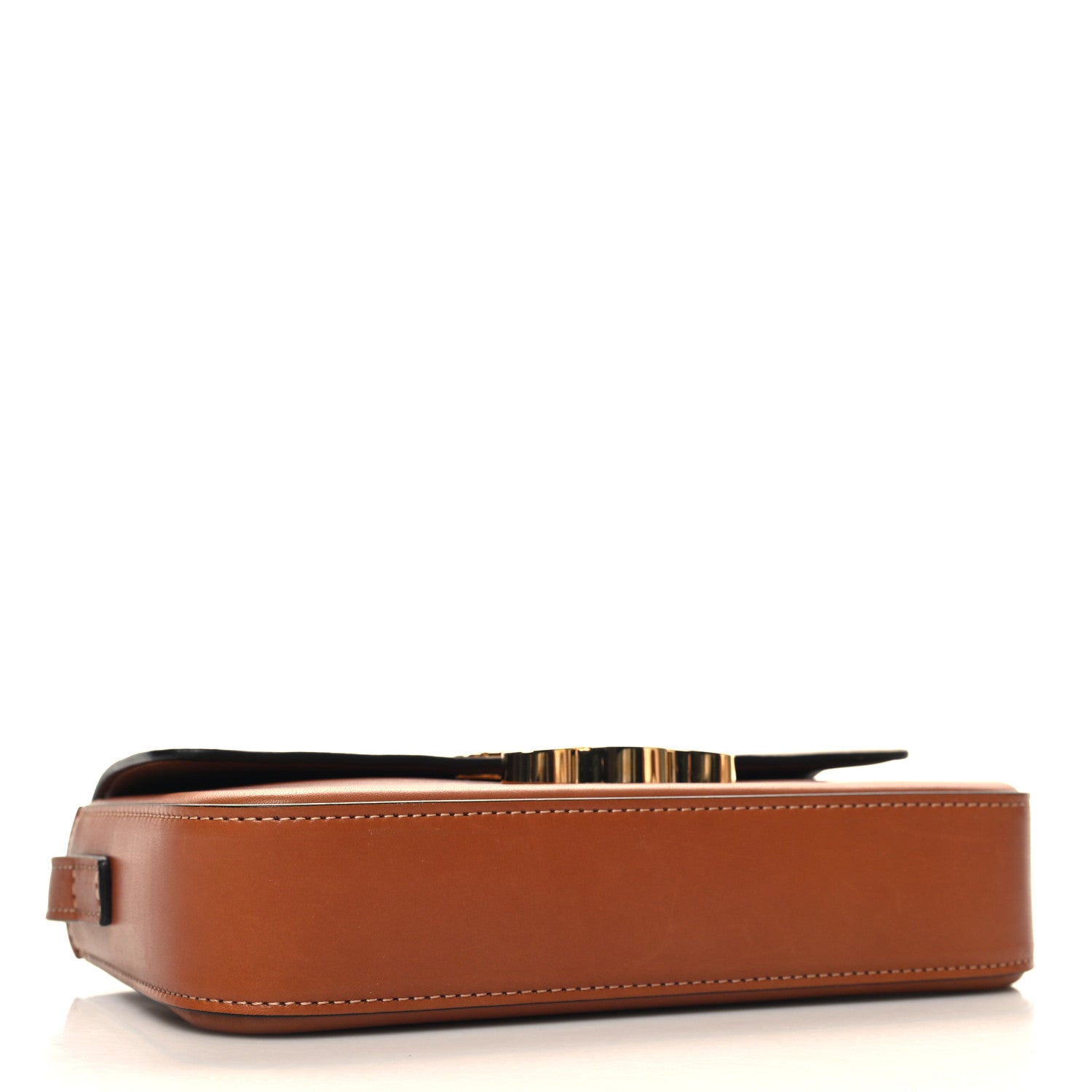 Celine Natural Calfskin Triomphe Shoulder Bag Tan 4 of 11