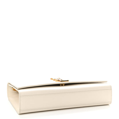 Saint Laurent Grain De Poudre Medium Classic Monogram Kate Satchel Crema Soft 3 of 8