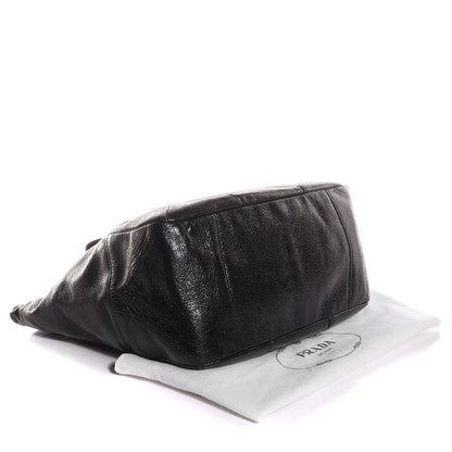 Prada Cervo Lux Tote Nero Black 5 of 10