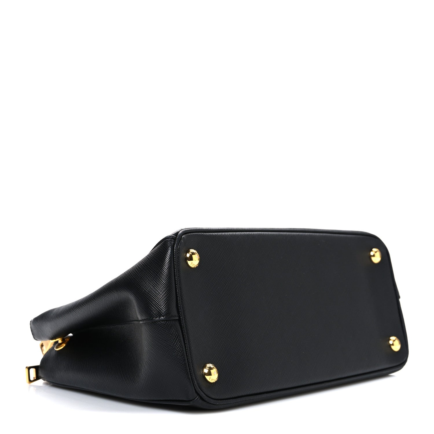 Prada Saffiano Small Galleria Double Zip Tote Black 4 of 10