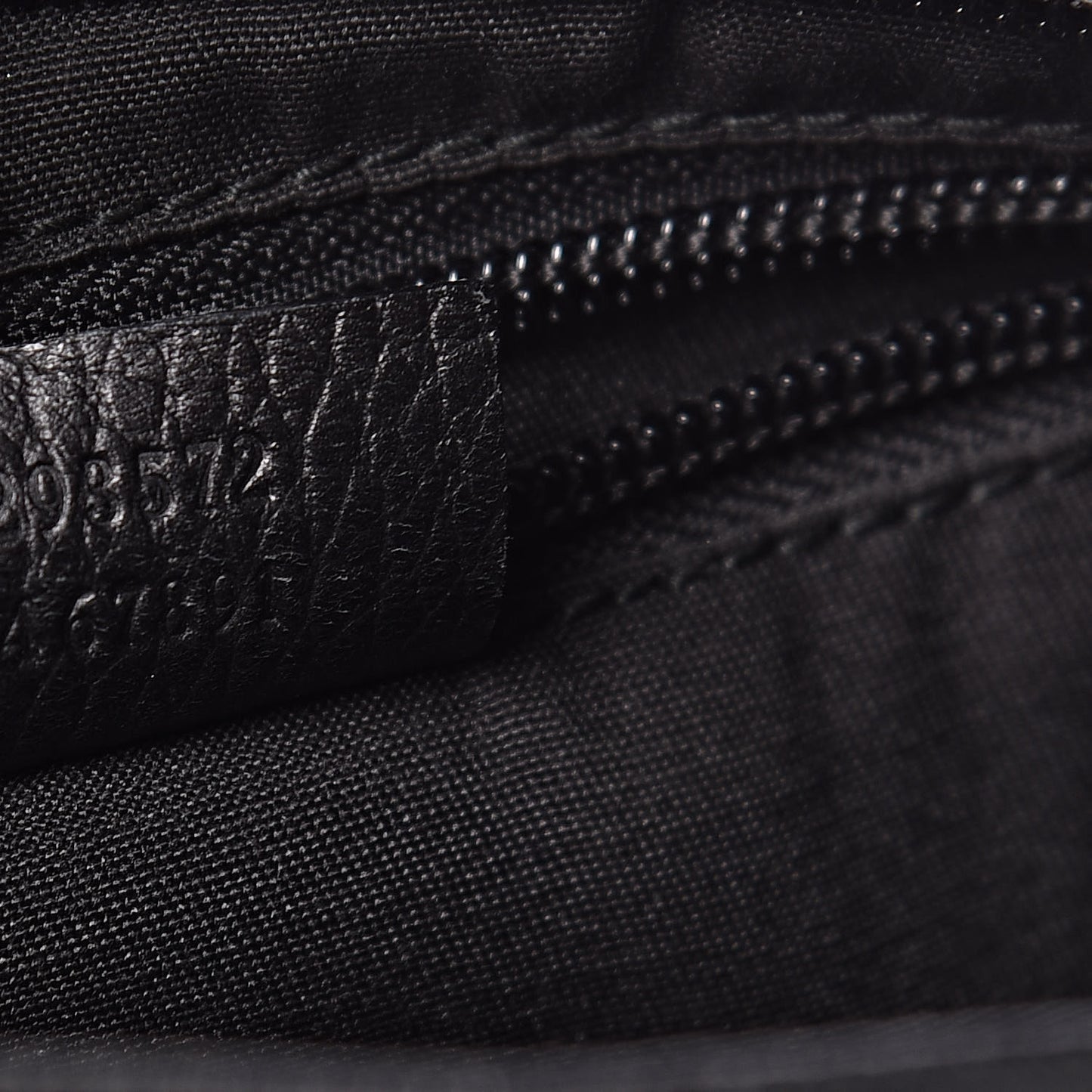 Nylon Monogram Flat Messenger Bag Black