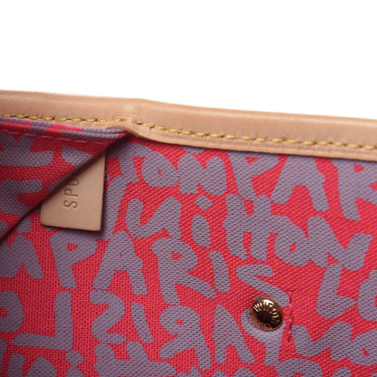 Louis Vuitton Monogram Graffiti Neverfull GM Fuchsia 7 of 10