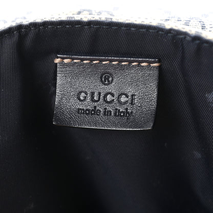 Gucci GG Supreme Monogram Selleria Calfskin Messenger Diaper Bag Navy 20 of 21