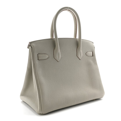 Hermes Togo Birkin 30 Gris Perle 3 of 13