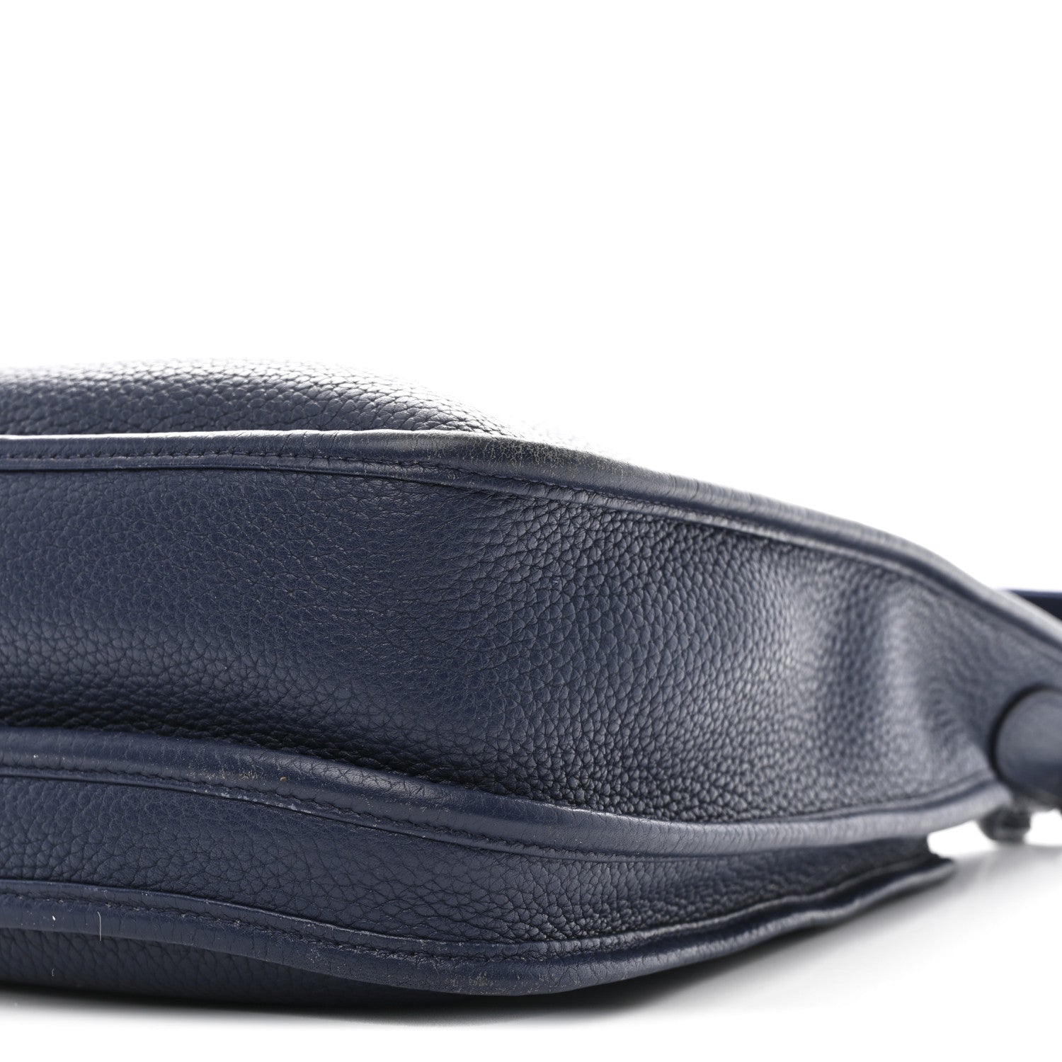 Hermes Taurillon Clemence Evelyne III PM Bleu Saphir 10 of 11