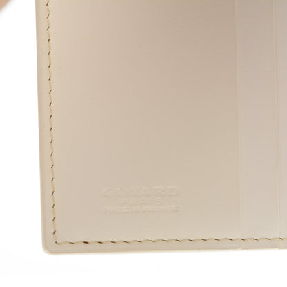Goyard Goyardine Saint Marc Folding Card Case White 6 of 6