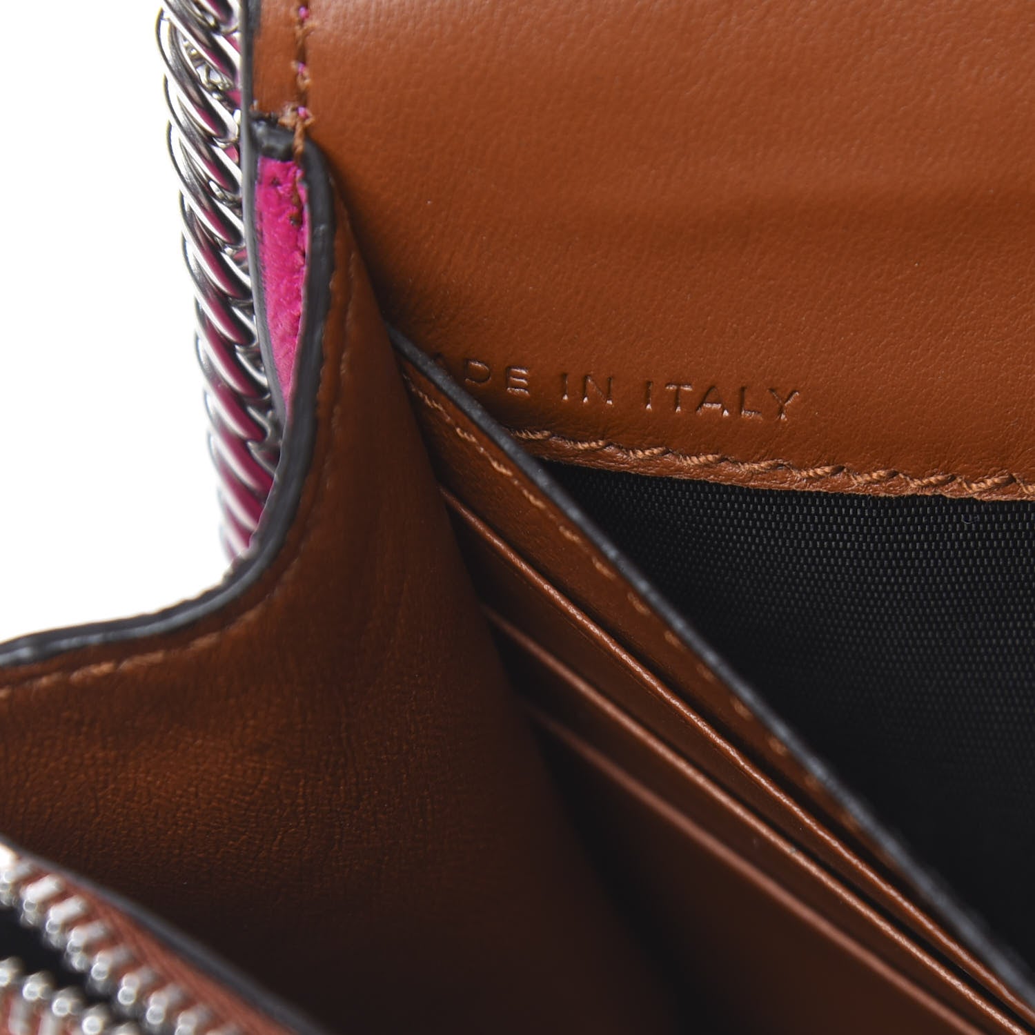 Givenchy Lambskin Emblem Chain Wallet Cyclamen 7 of 12