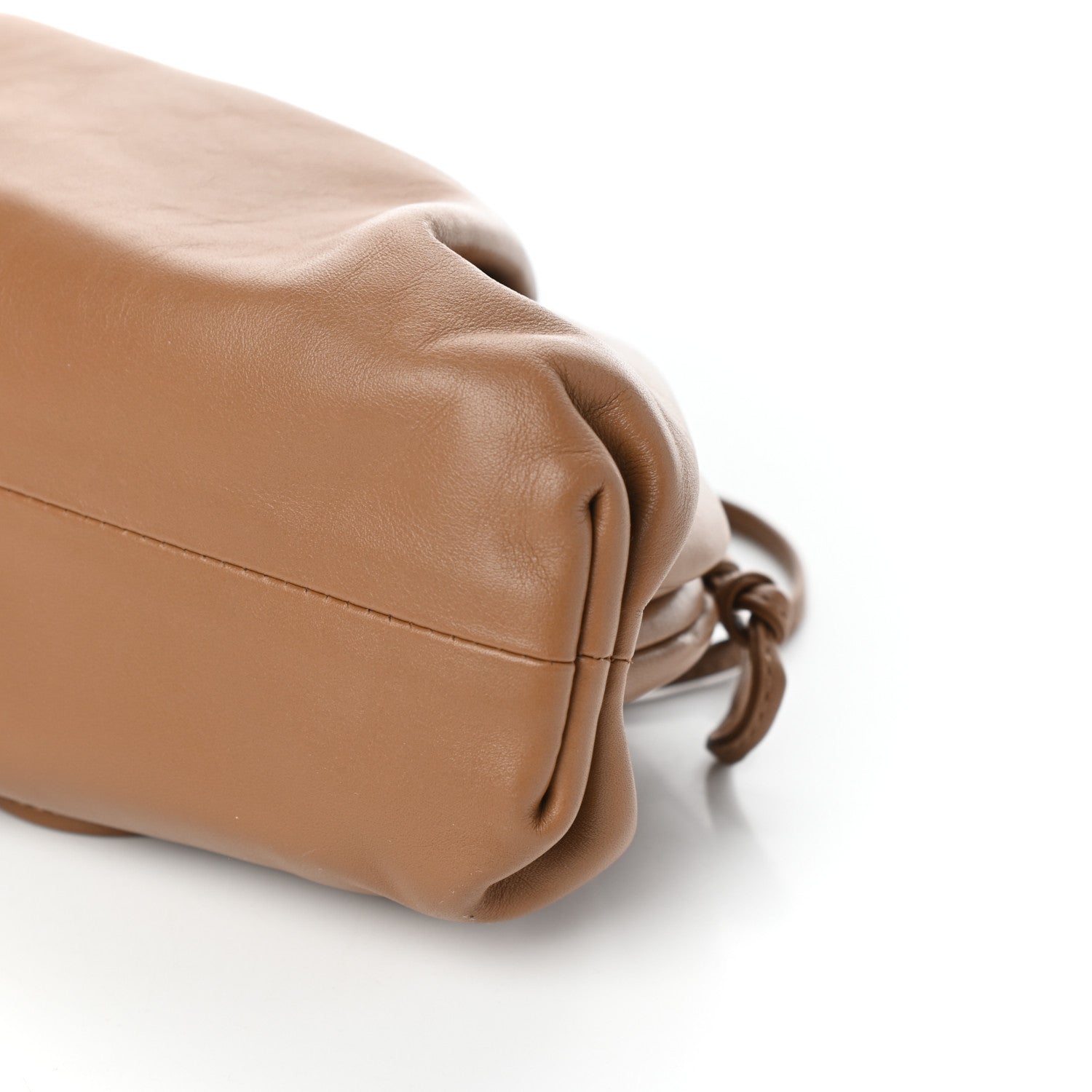Bottega Veneta Butter Calfskin The Mini Pouch Camel 9 of 9